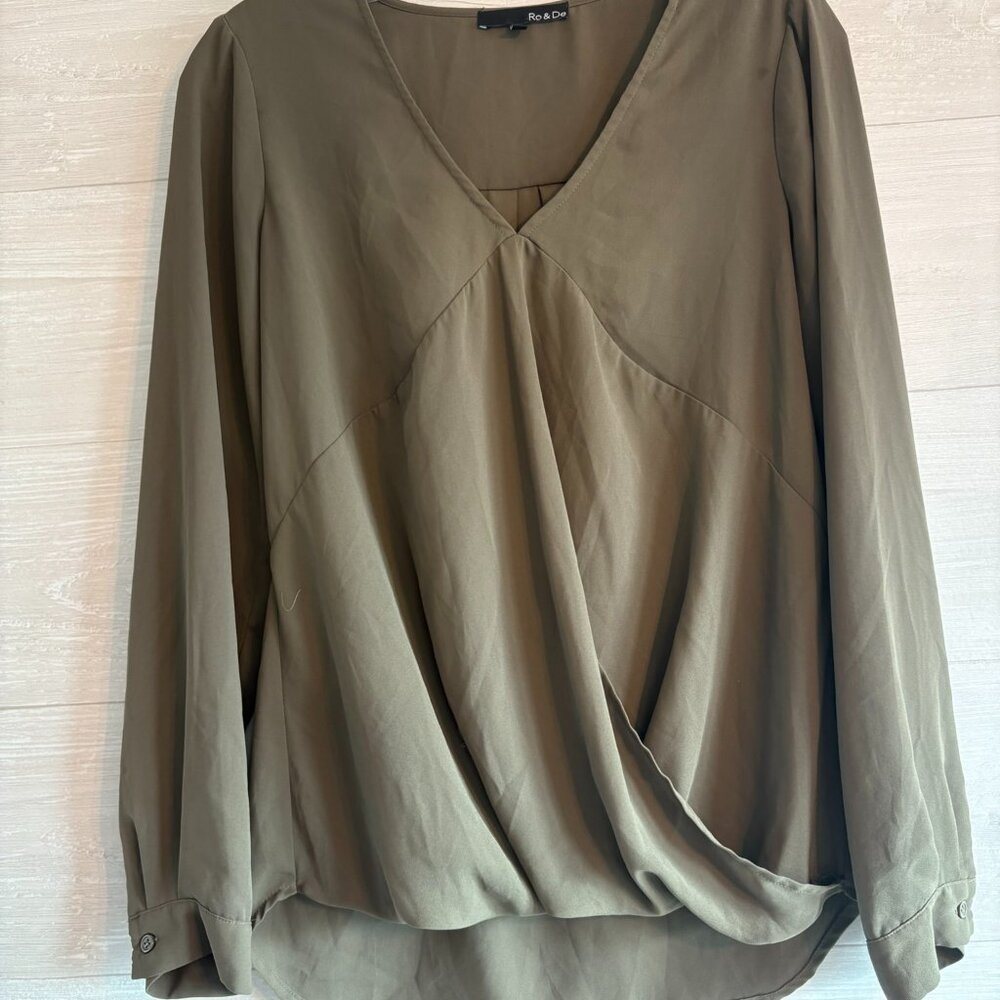 Long Sleeve green olive XS